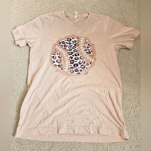 Bella Canvas Baseball Tshirt M